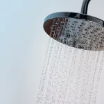 Shower head that’s run out of hot water