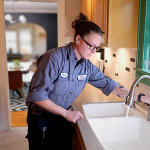 Ciriello professional working on water temperature